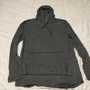 Gray pull over sweater